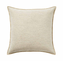 Load image into Gallery viewer, Weave Home - Alberto Cushion in Nougat cream colour
