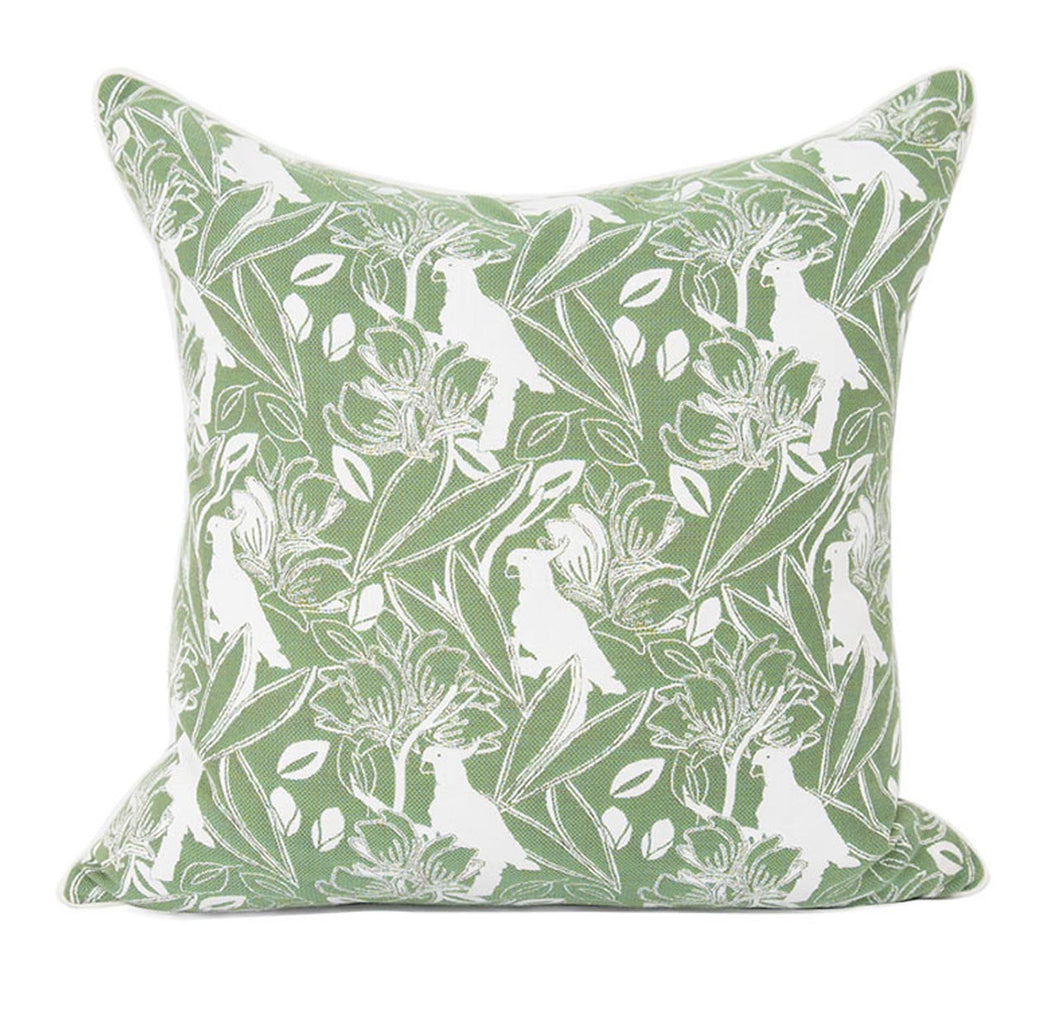 Beach Bird Hedges Cushion Cover