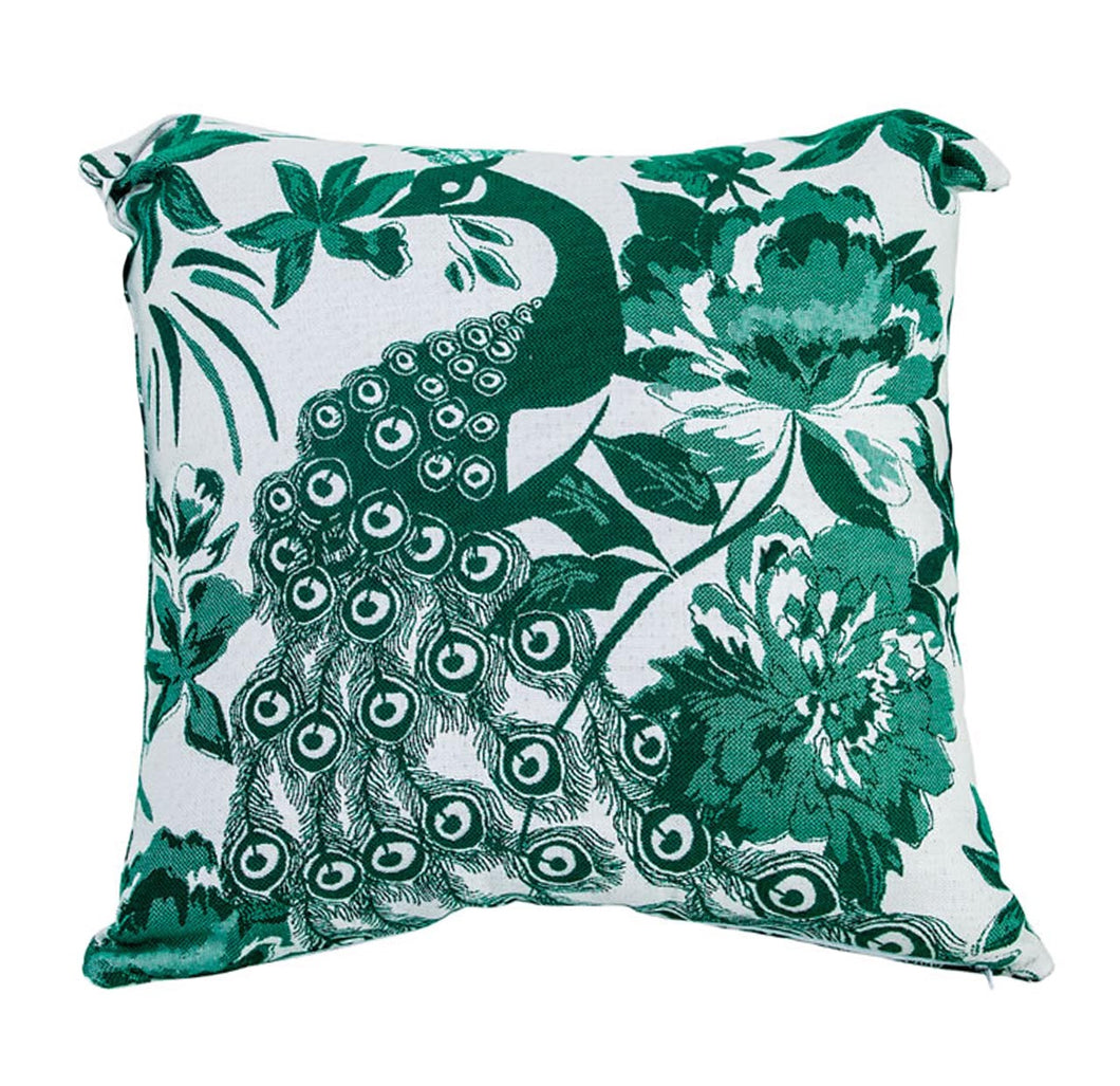 Peacock Emerald Cushion Cover