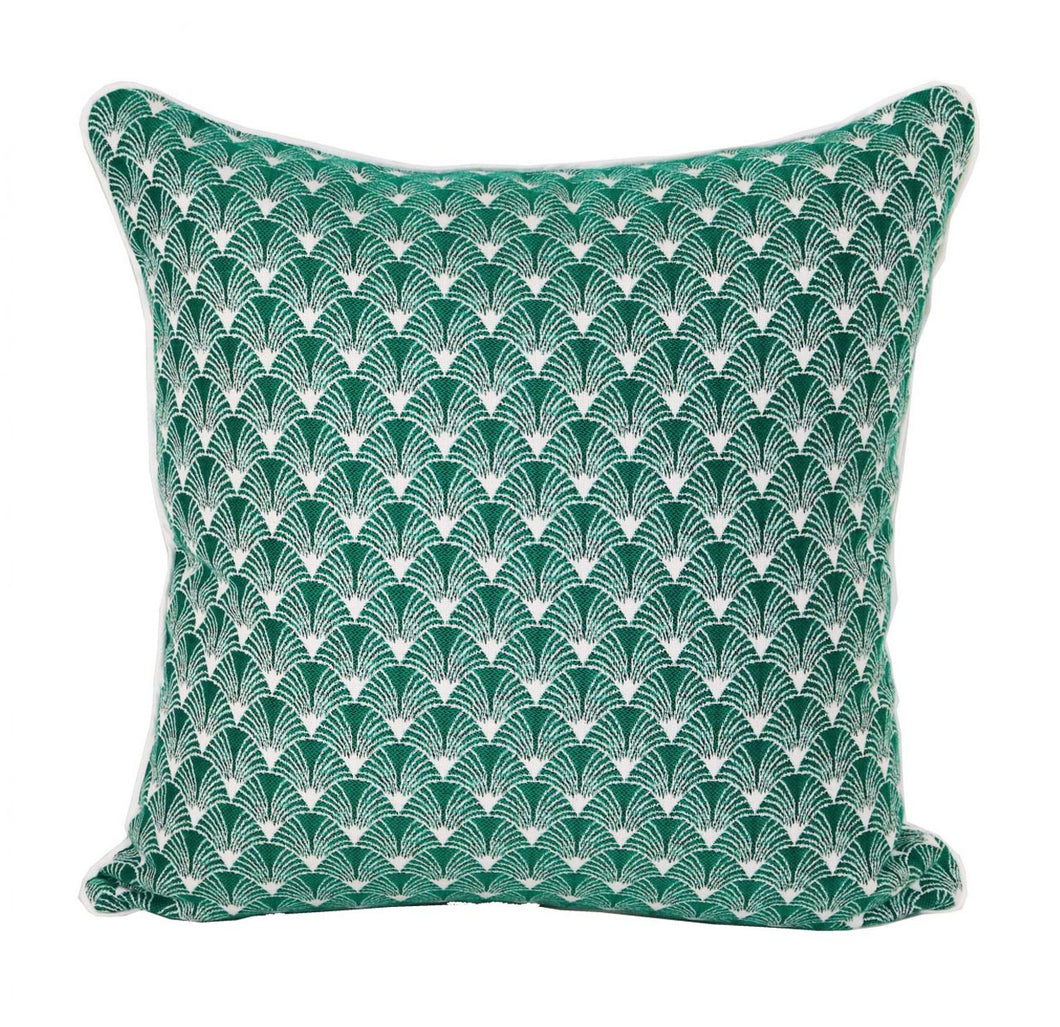 Scallop Emerald Cushion Cover