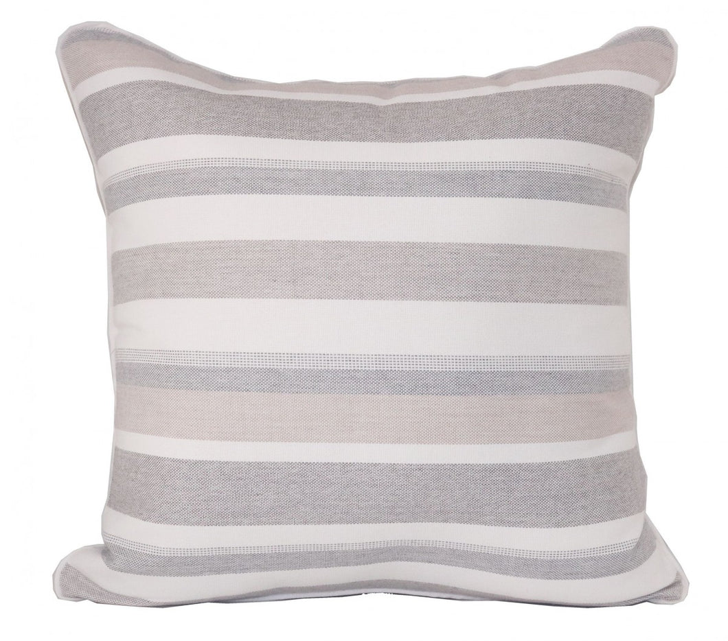 Nordic Stripe Gravel Cushion Cover